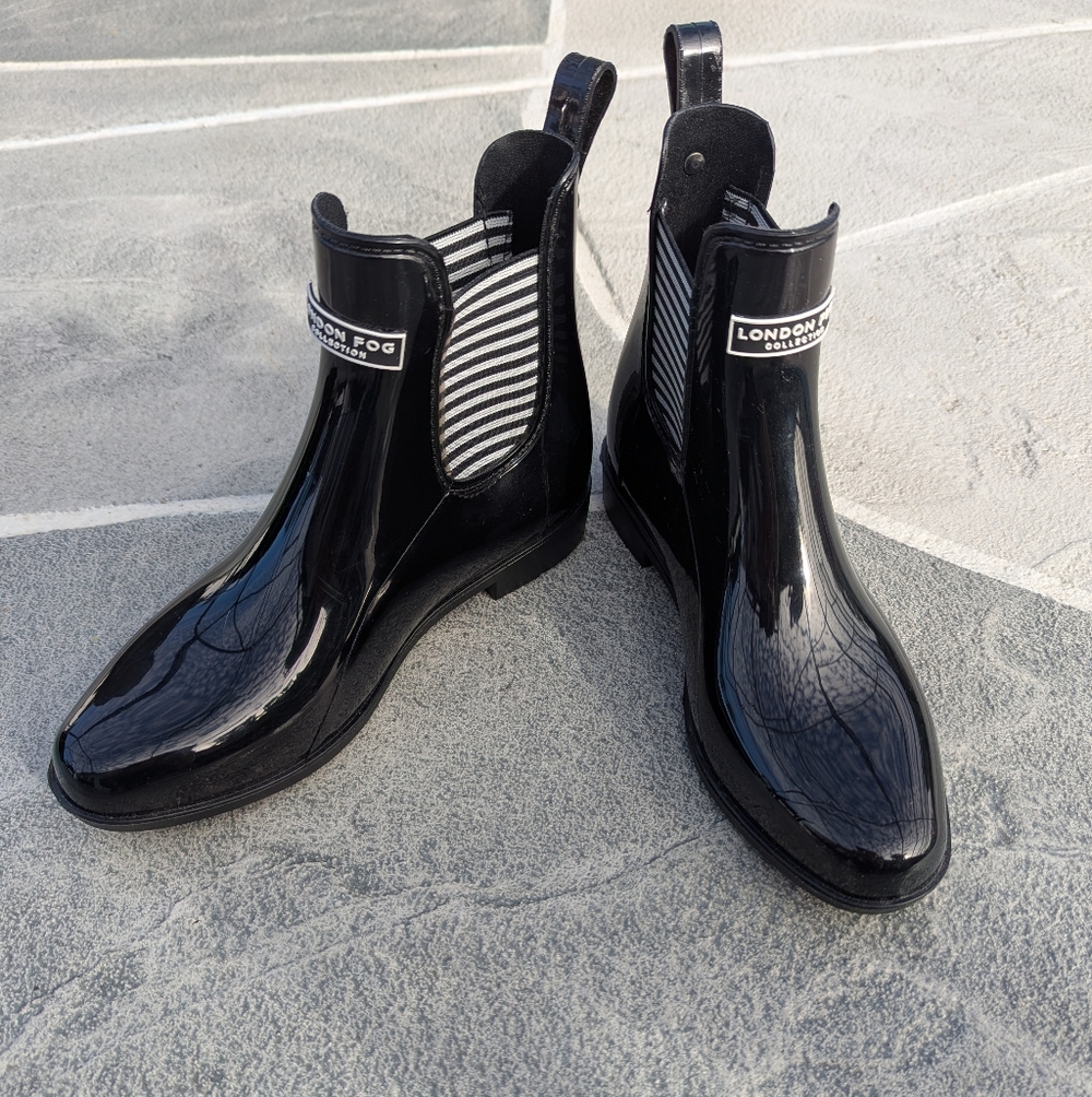 London Fog Rain Booties